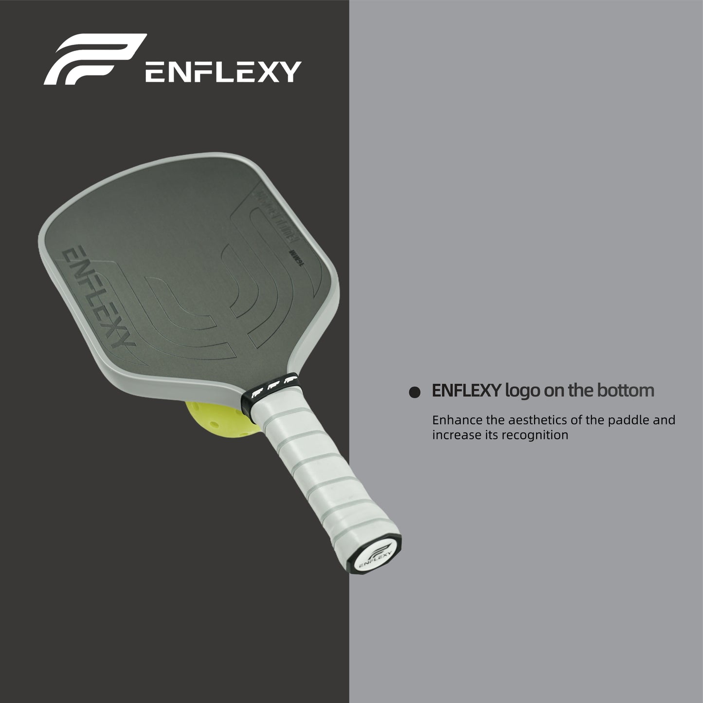 ENFLEXY Full foam core & Toray T700 Carbon fiber pickleball paddle
