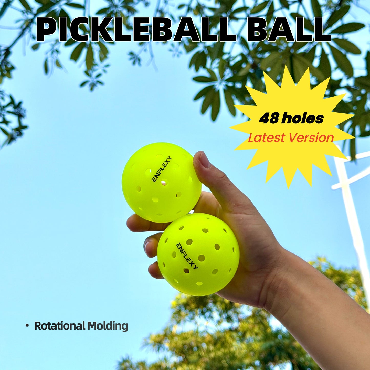 6 pack tournament 48 holes Pickleballs