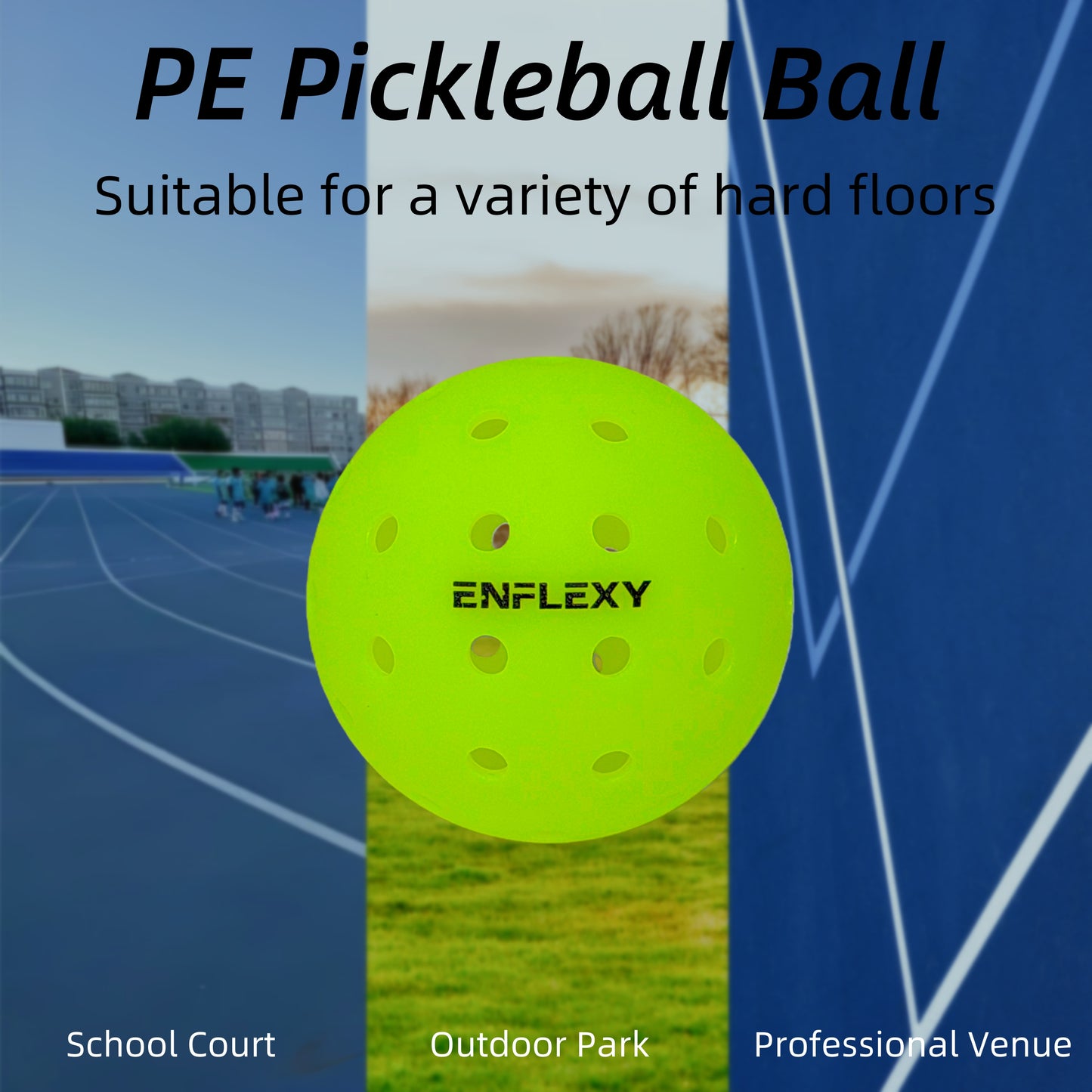 6 pack tournament 48 holes Pickleballs