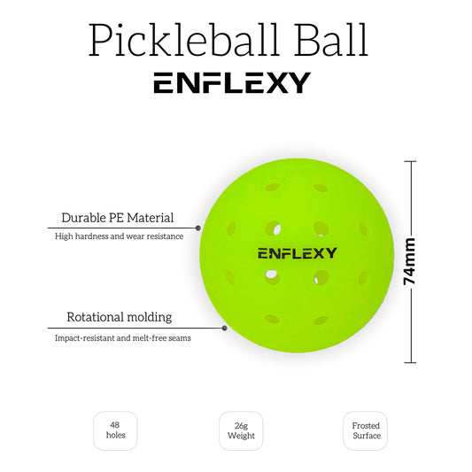 6 pack tournament 48 holes Pickleballs