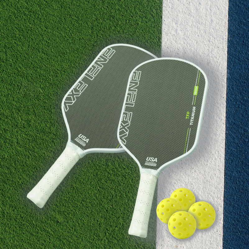 ENFLEXY Honeycomb TFP Core & Gray Titanium surface pickleball paddle