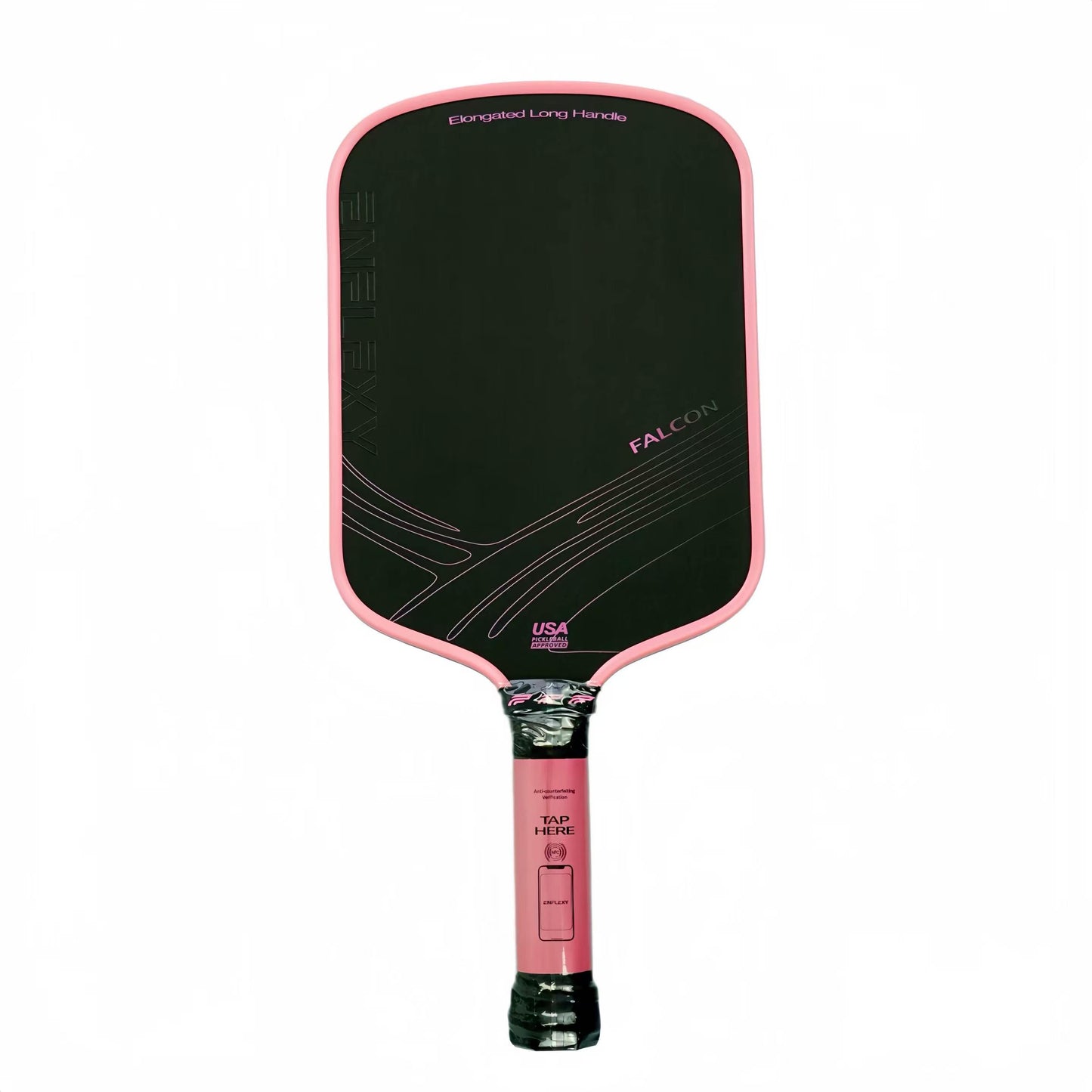 USAPA certified ENFLEXY Falcon series Red foam core pickleball paddle with Toray T700 carbon fiber