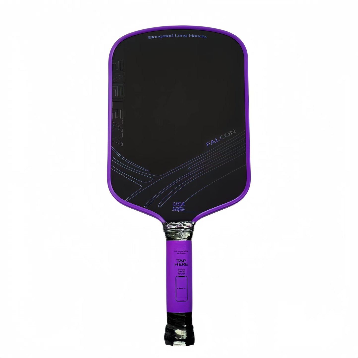 USAPA certified ENFLEXY Falcon series Red foam core pickleball paddle with Toray T700 carbon fiber