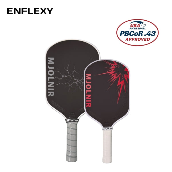ENFLEXY MJOLNIR Boom core pickleball paddle with Toray T700 carbon fiber