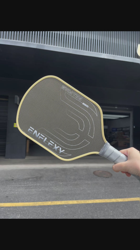 ENFLEXY Full foam pickleball paddle with golden titanium surface