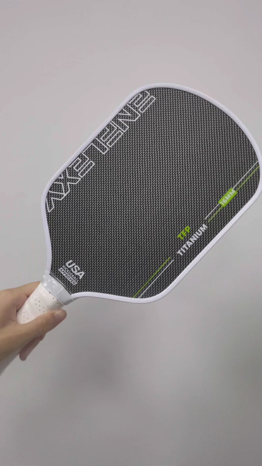 ENFLEXY Honeycomb TFP Core & Gray Titanium surface pickleball paddle