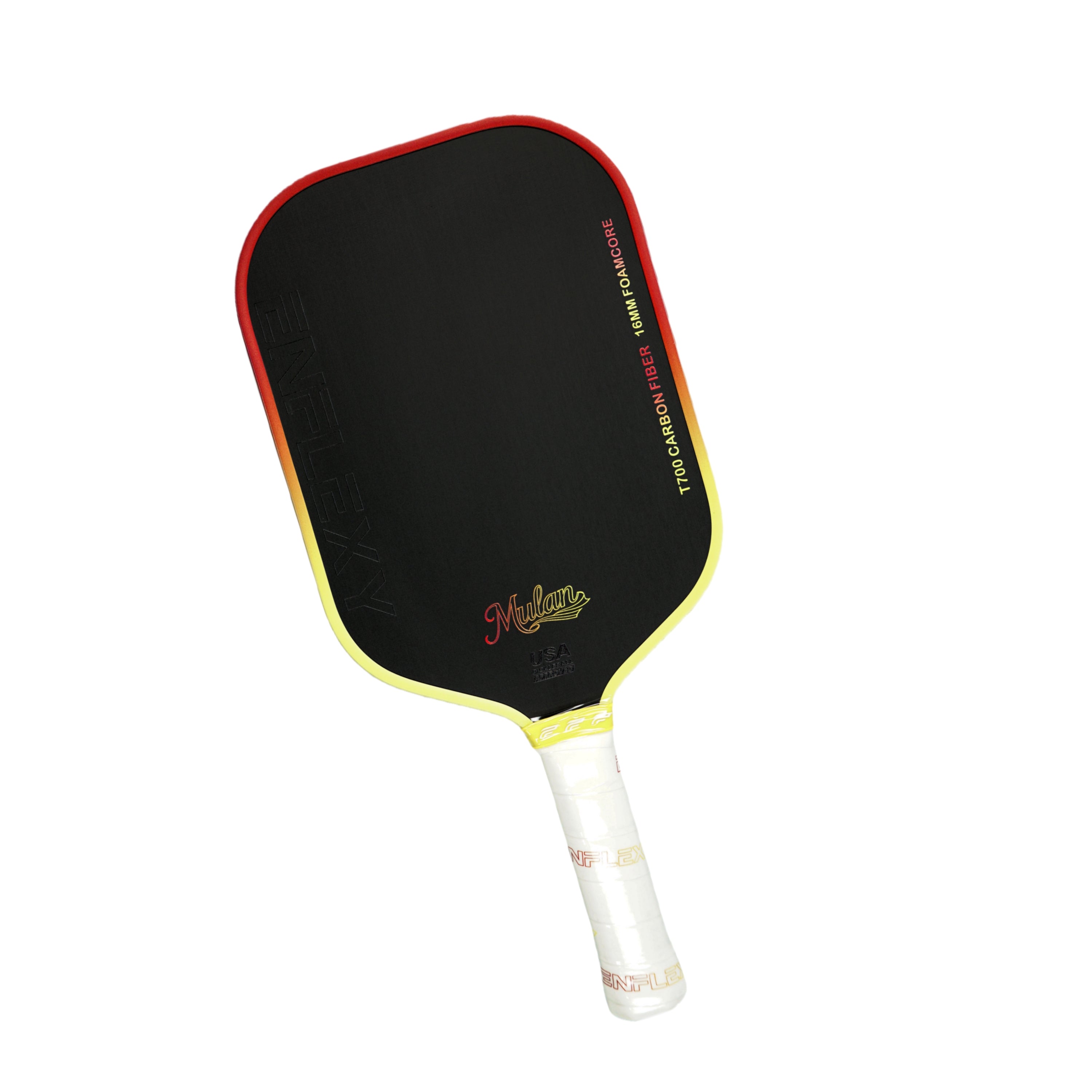 ENFLEXY Mulan True foam core pickleball paddle with Toray T700